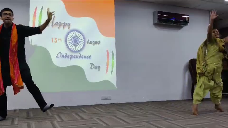 Independence Day celebration performance at IVS